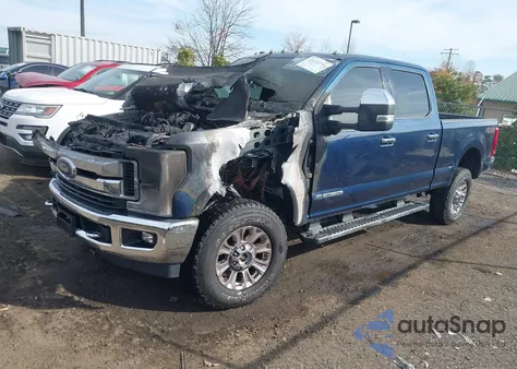 2019 Ford F-250 Xlt z USA, uszkodzony, nr VIN 1FT7W2BT2KEG01349